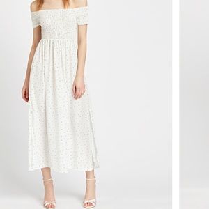 Off-the-shoulder dress